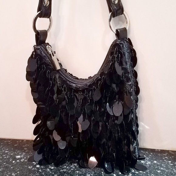 Handbags - Mini Sequins and Beads Bag